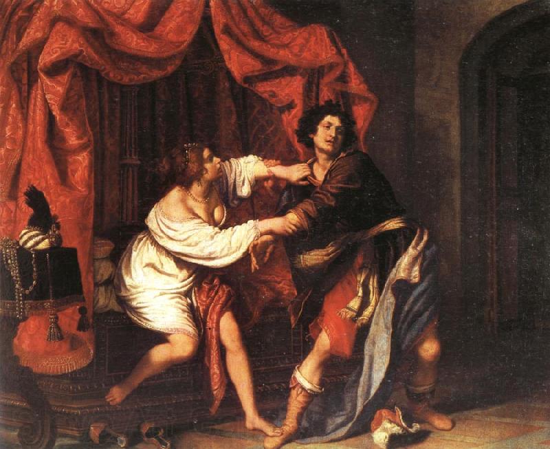 Giovanni Biliverti Joseph's Chastity Norge oil painting art